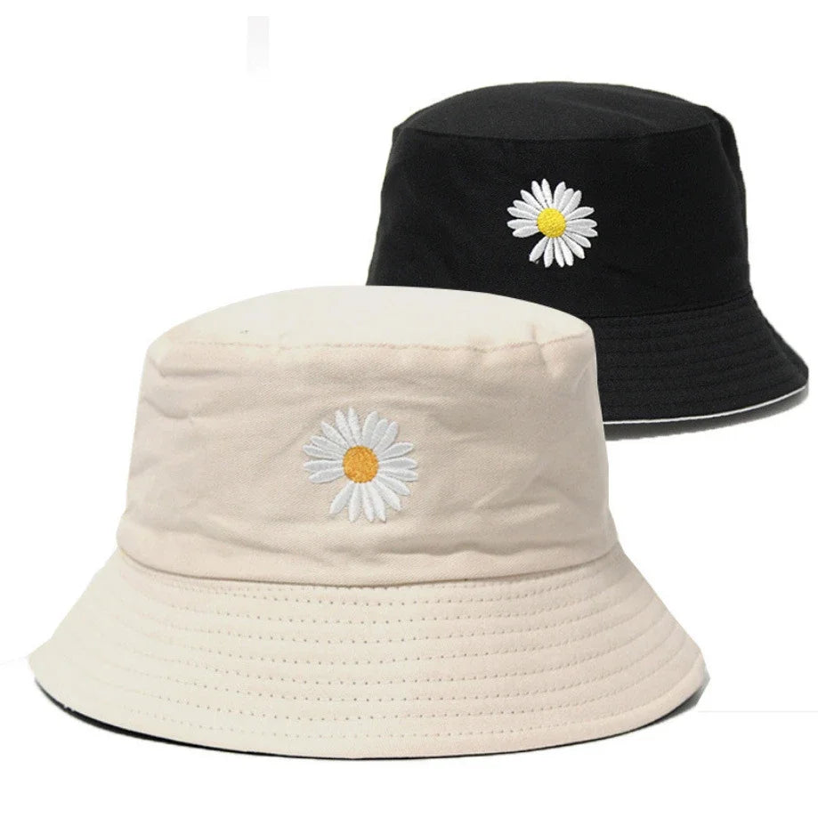 Daisy Double-Sided Bucket Hat