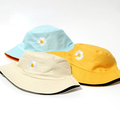 Daisy Double-Sided Bucket Hat